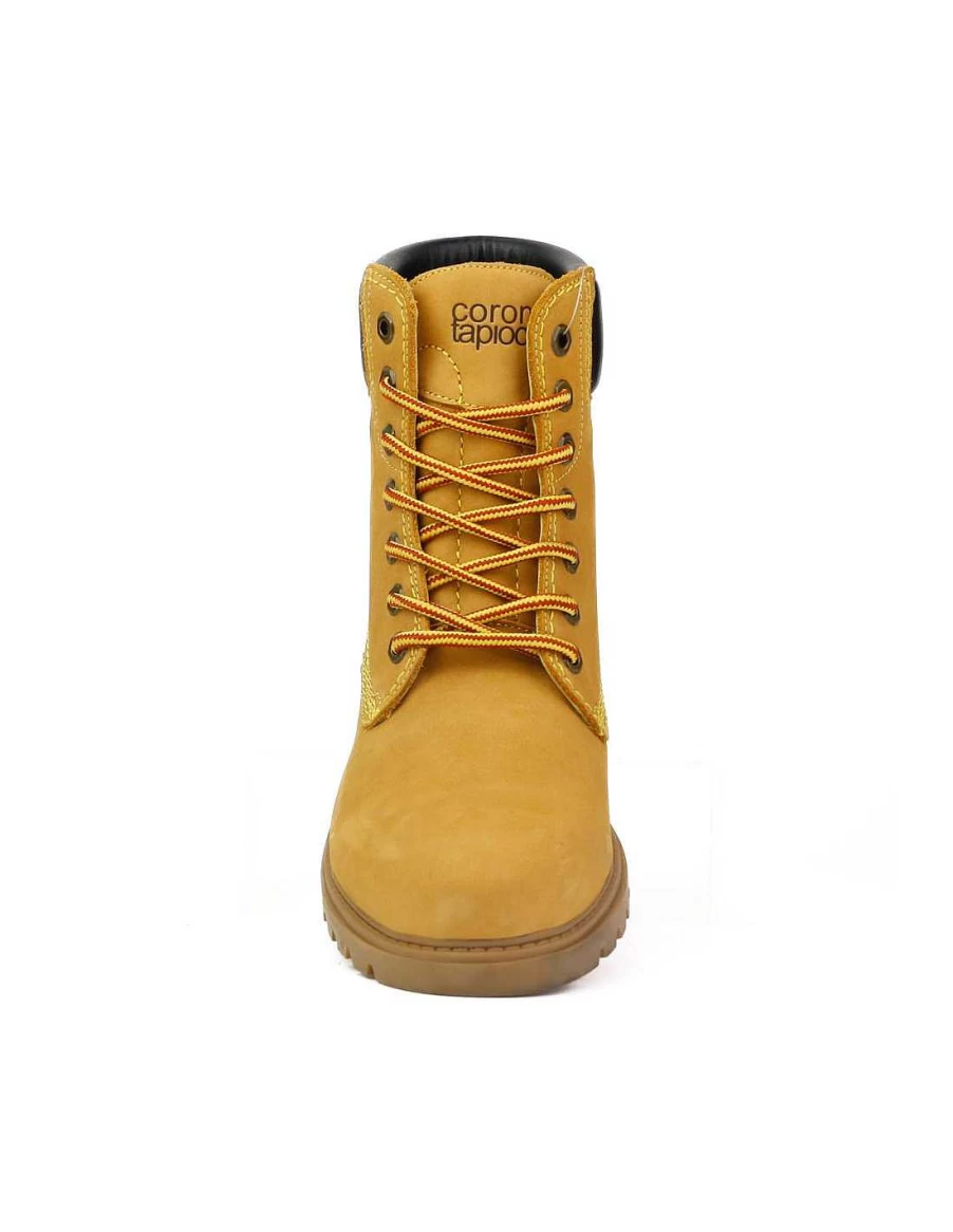 Coronel Tapiocca Men's Mustard T396-3 Casual Sneakers