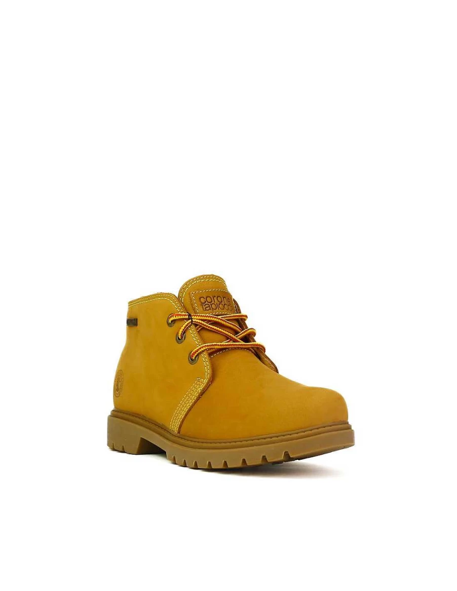 Coronel Tapiocca Men's Mustard T397-3 Casual Sneakers