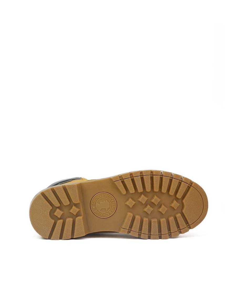 Coronel Tapiocca Men's Mustard T396-3 Casual Sneakers